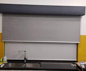 Pelmet with Dual Roller Blinds 1