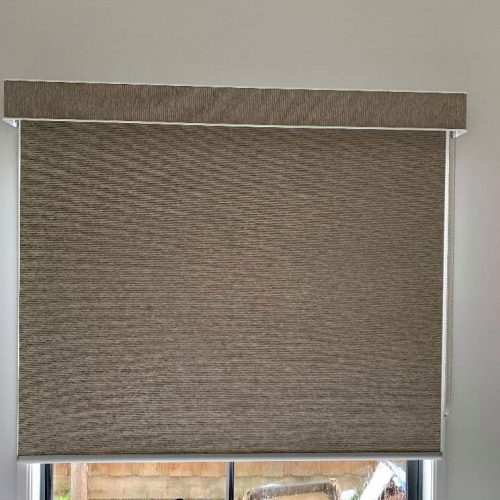 PELMETS WITH ROLLER BLINDS