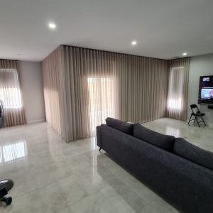 ROLLER BLINDS WITH SHEER
